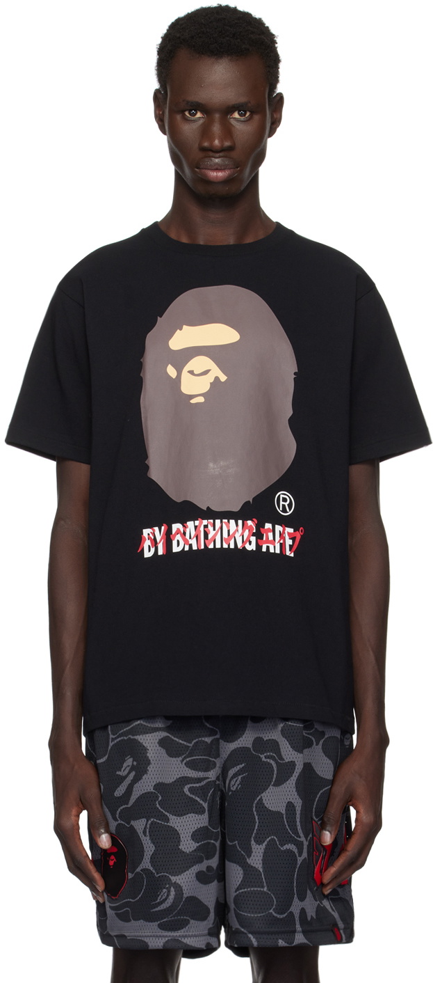 BAPE Black Katakana By Bathing Ape T shirt A Bathing Ape