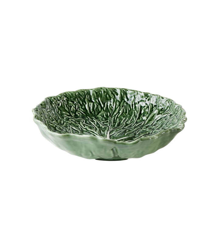 Photo: Bordallo Pinheiro Cabbage earthenware salad bowl