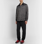 Our Legacy - Policy Crinkled Striped Woven Shirt - Gray