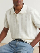 Frescobol Carioca - Vidal Cotton Polo Shirt - Neutrals