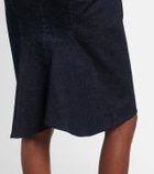 Tom Ford High-rise denim pencil skirt