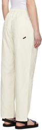 Gramicci Beige Swell Trousers