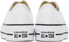 Converse White Chuck Taylor All Star Lift Low Top Sneakers