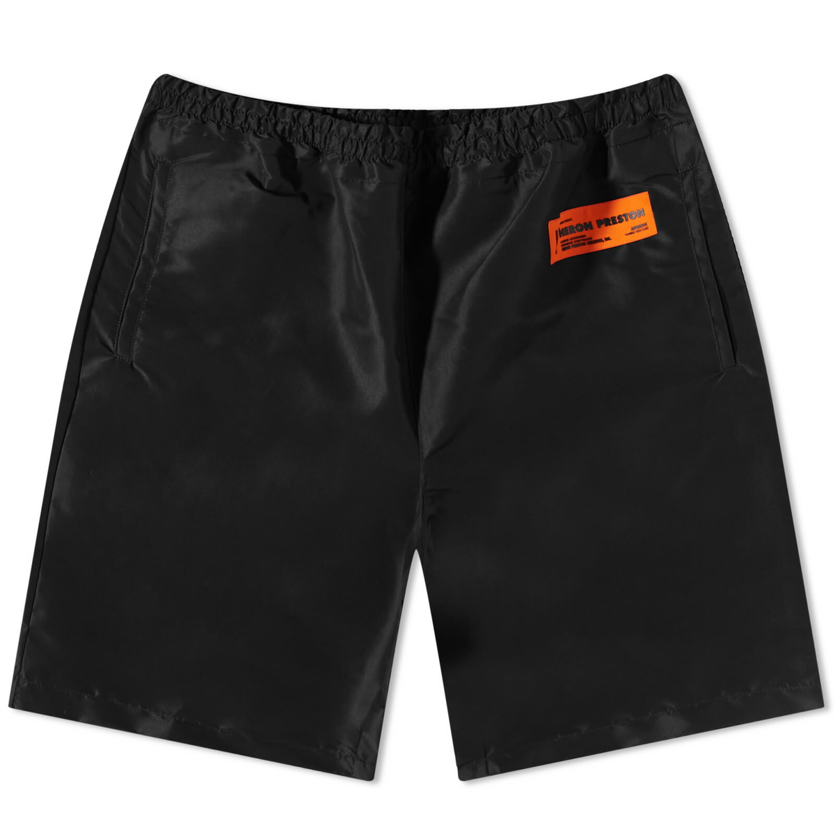 Heron Preston Men's Ex-Ray Nylon Shorts in Black Heron Preston