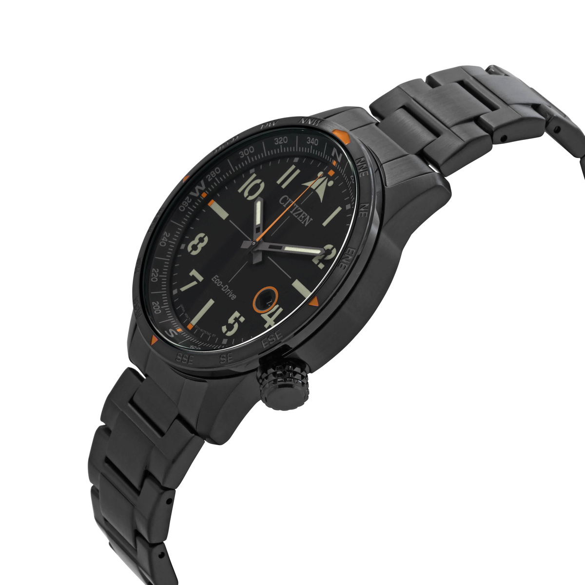 Citizen Core Black Dial Mens Watch BM7555-83E