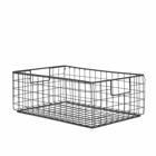 Puebco Wire Storage Basket - Medium in Steel 