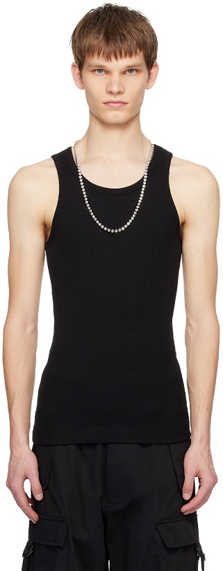 Photo: Givenchy Black Extra Slim Fit Tank Top