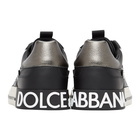 Dolce and Gabbana Black and White Custom 2.Zero Sneakers