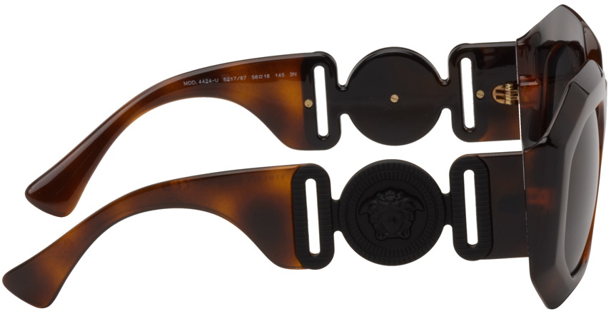 Versace Tortoiseshell Maxi Medusa Biggie Sunglasses Versace display picture 1