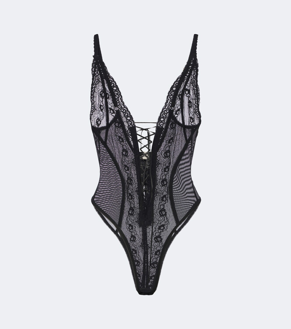 Blumarine Sheer lace bodysuit