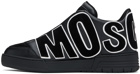 Moschino Black Streetball Maxi Logo Sneakers