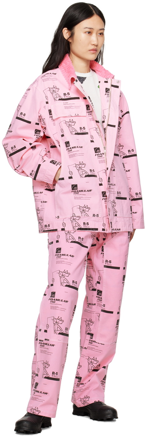 Sky High Farm Workwear Pink Insulation Jacket