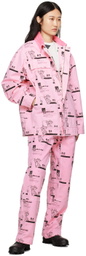 Sky High Farm Workwear Pink Insulation Jacket
