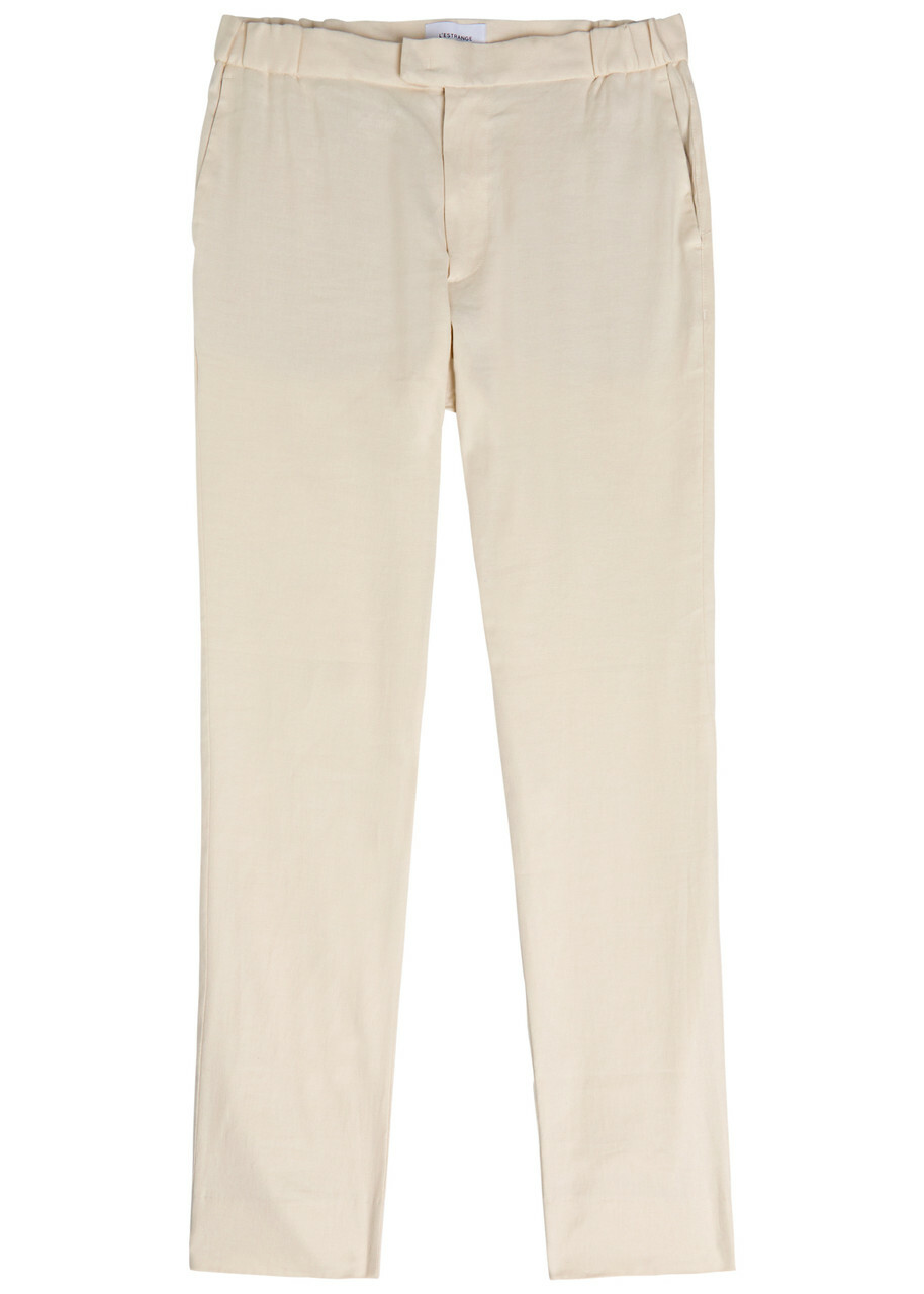 Lestrange The 24 Linen-blend Trousers White