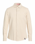 Drumohr Mens Shirt in Beige