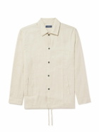 Frescobol Carioca - Diego Linen and Cotton-Blend Coach Jacket - Neutrals