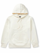 Y-3 - Logo-Appliquéd Stretch Organic Cotton-Jersey Hoodie - Neutrals