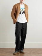 The Elder Statesman - Norm Straight-Leg Cotton Trousers - Black