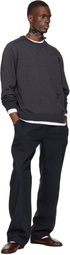 JACQUEMUS Gray 'The J' Sweater