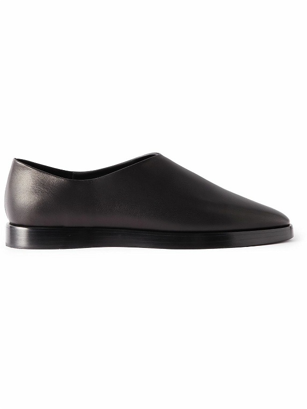 Photo: Fear of God - Eternal Collapsible-Heel Leather Loafers - Black