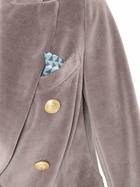 Circolo 1901 Velvet Double Breasted Jacket