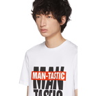 Neil Barrett White Mantastic T-Shirt