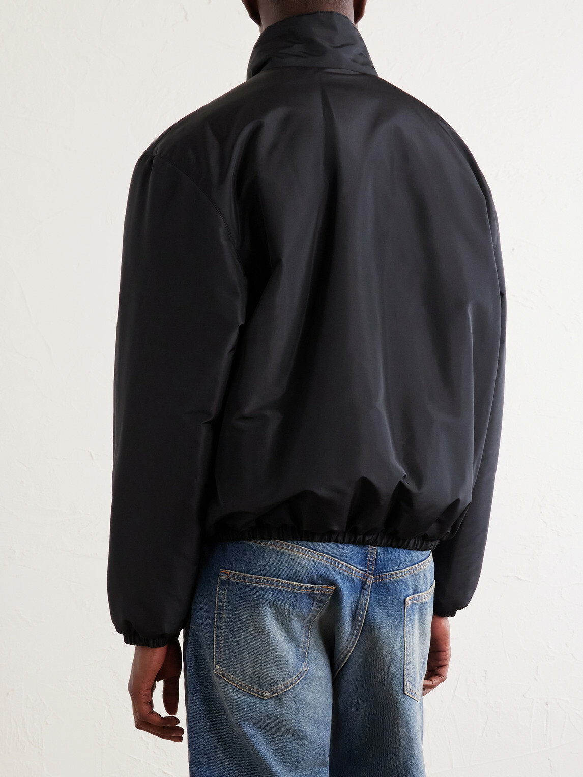 SAINT LAURENT - Shell Blouson Jacket - Black