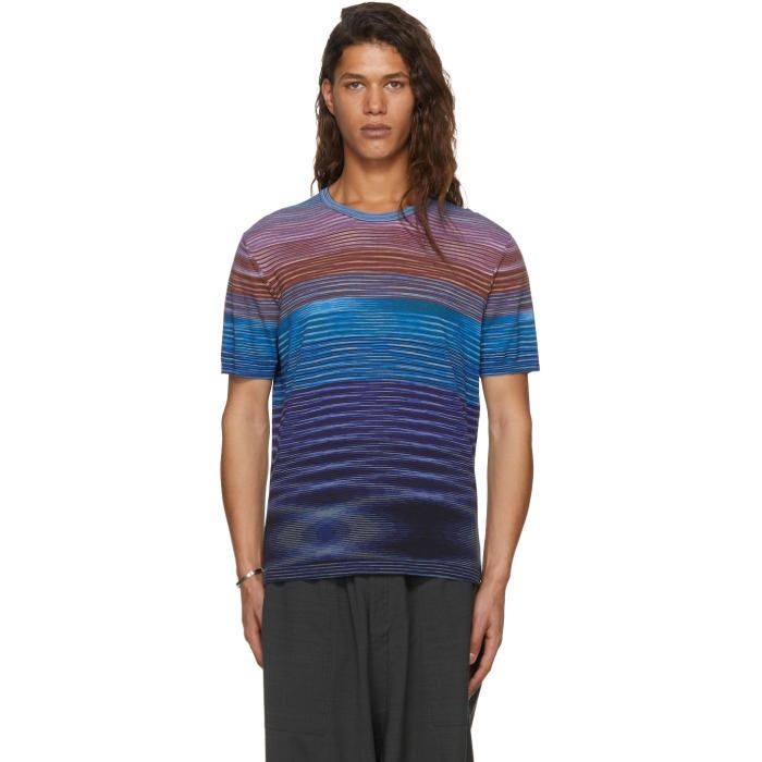 Photo: Missoni Multicolor Striped T-Shirt 