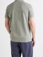 ORLEBAR BROWN - Jarrett Garment-Dyed Cotton-Piqué Polo Shirt - Green