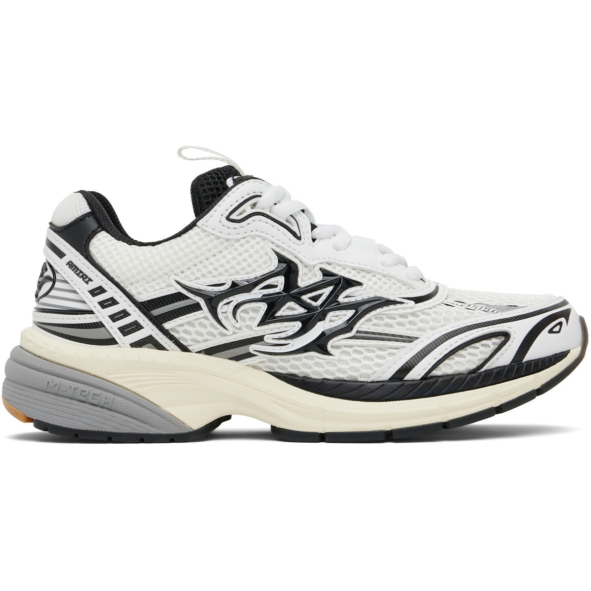 AMIRI White & Black M-Tech Sneakers