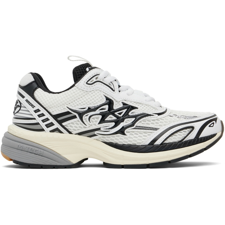 Photo: AMIRI White & Black M-Tech Sneakers
