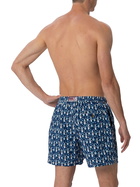 MC2 Saint Barth Man Lightweight Fabric Swim-shorts Lighting Micro Fantasy With Sambuca Molinari Print| Sambuca Molinari Special Edition