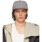 Rick Owens Drkshdw Grey Murray Flat Brim Cap