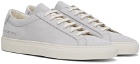 Common Projects Gray Contrast Achilles Sneakers