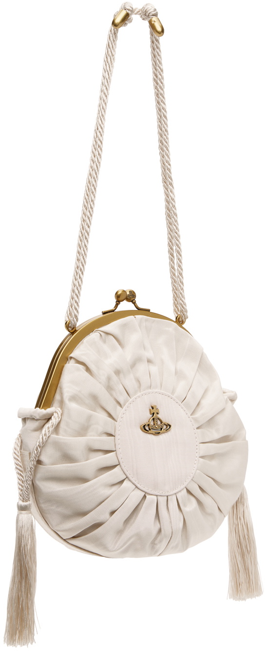 Vivienne Westwood Off-White Rosie Circle Frame Crossbody Bag