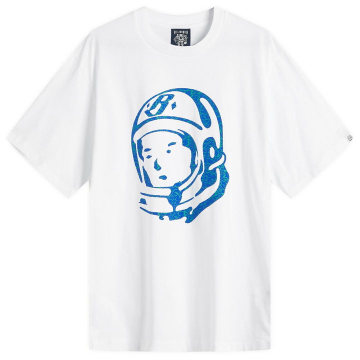Photo: Billionaire Boys Club Men's Cracked Flock Print Astro T-Shirt in White
