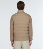 Moncler - Gallienne cashmere-blend down vest