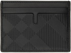 Burberry Black Check Card Case