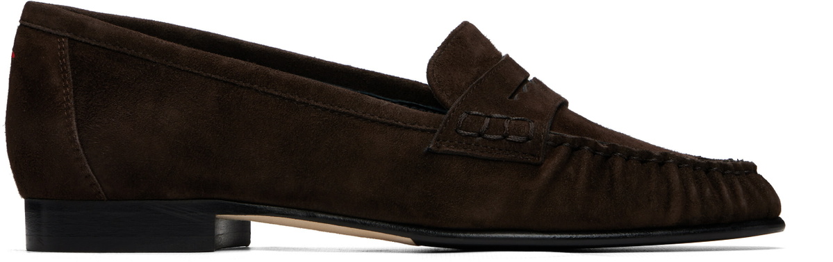 Aeyde Brown Aldous Loafers