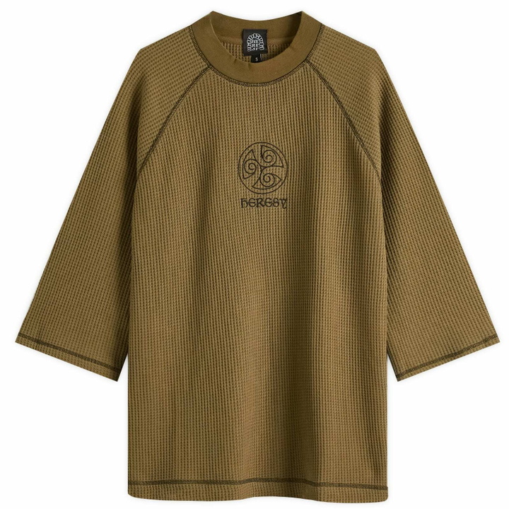 Photo: Heresy Women's Tri-Spiral T-Shirt in Ale