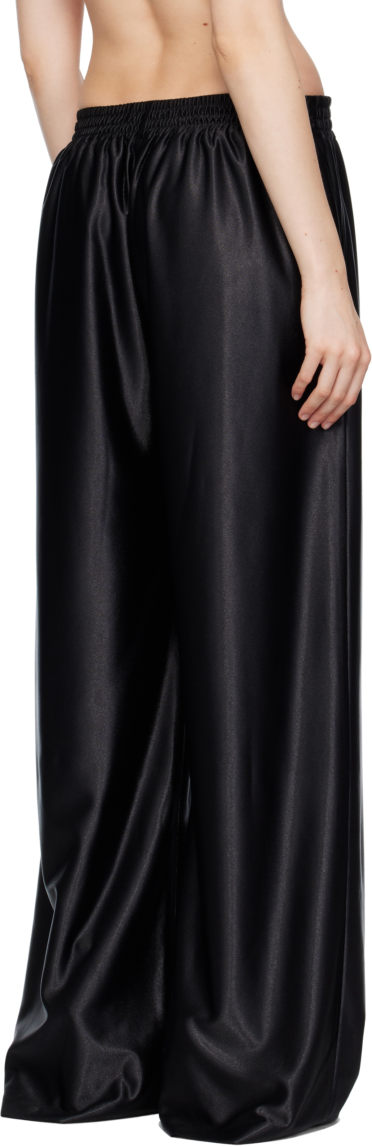 MARIE ADAM-LEENAERDT Black Chic Tracksuit Trousers