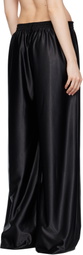 MARIE ADAM-LEENAERDT Black Chic Tracksuit Trousers