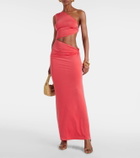 Jade Swim Yana cutout jersey maxi dress