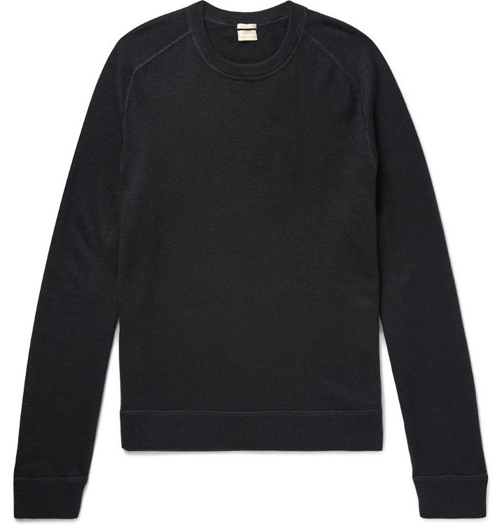 Photo: Massimo Alba - Watercolour-Dyed Cashmere Sweater - Men - Charcoal