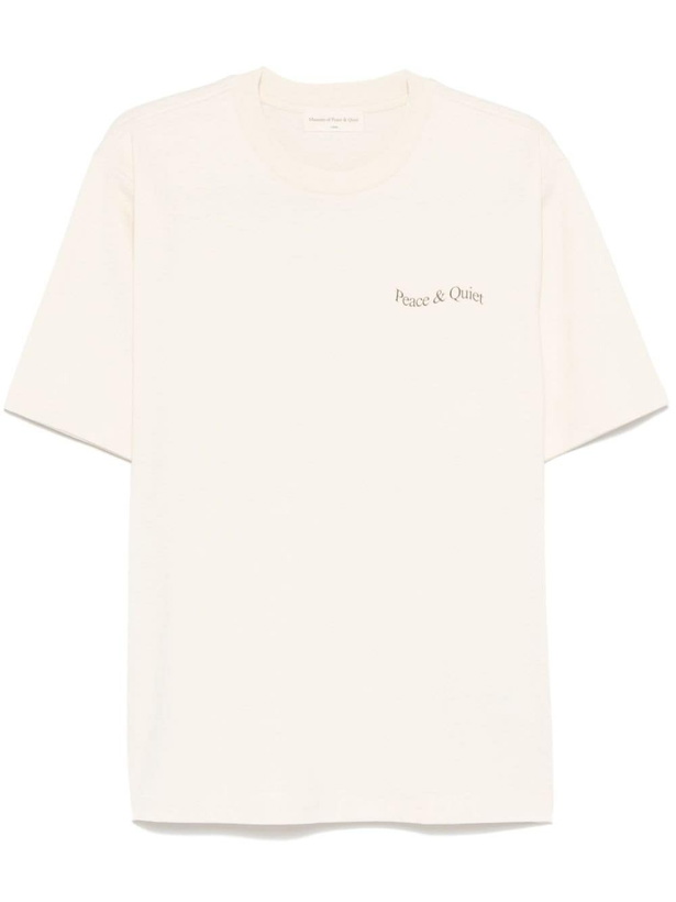 Photo: MUSEUM OF PEACE AND QUIET - Cotton T-shirt