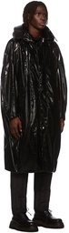 Chen Peng SSENSE Exclusive Black Double Layer Coat