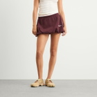 Nike Women's Sports Bubble Skirt in Burgundy Crush/Sail