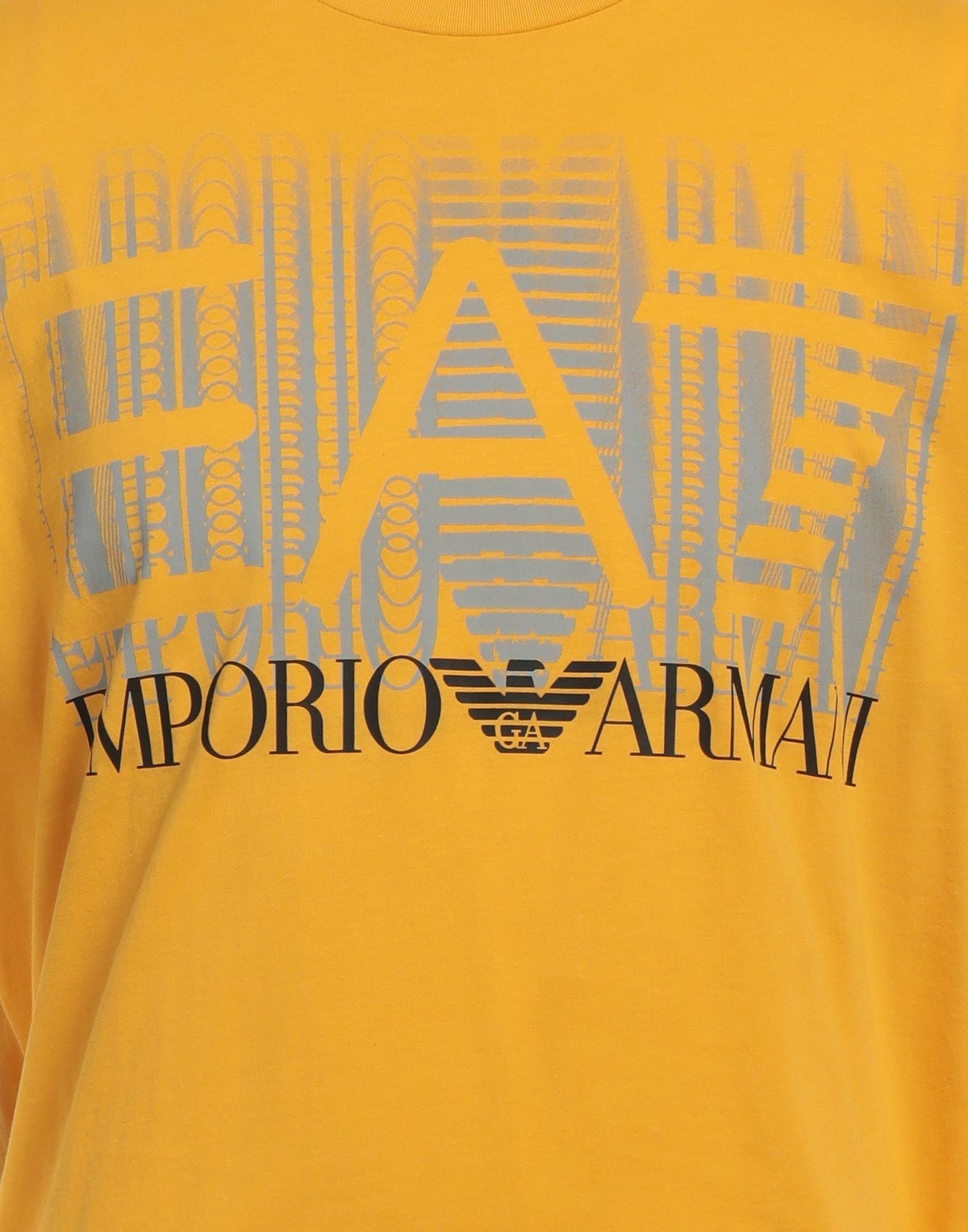 Ea7 Mens T-shirt Marigold