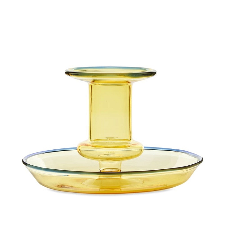 Photo: HAY Flare Candle Holder in Yellow
