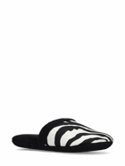 DOLCE & GABBANA - Zebra Slippers